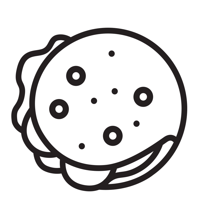 Pain rond