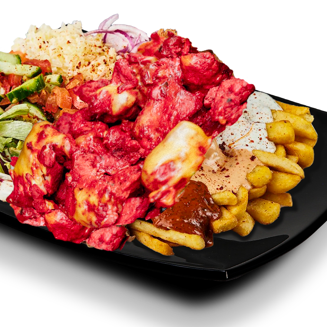 Assiette chicken red