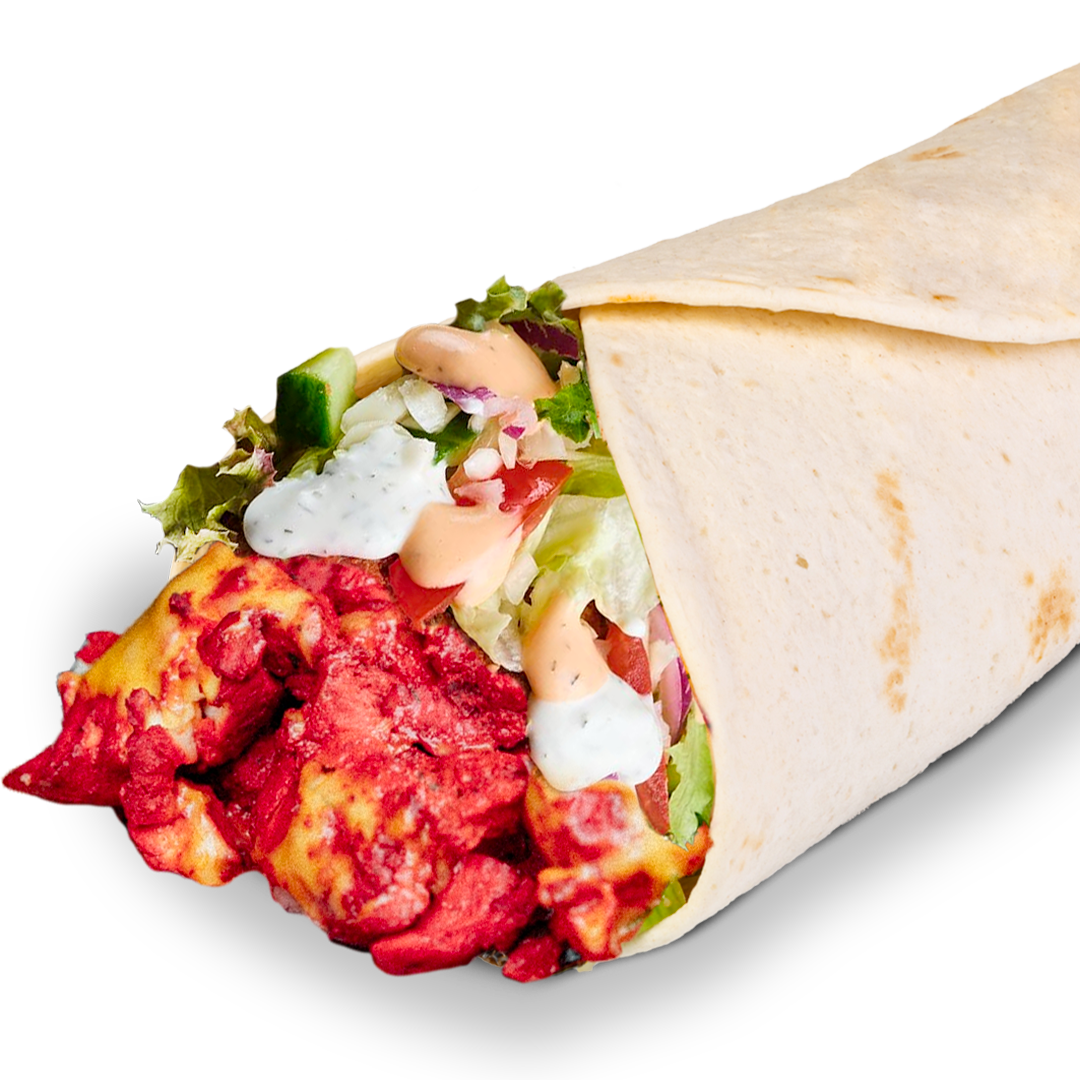Pain pita chicken red
