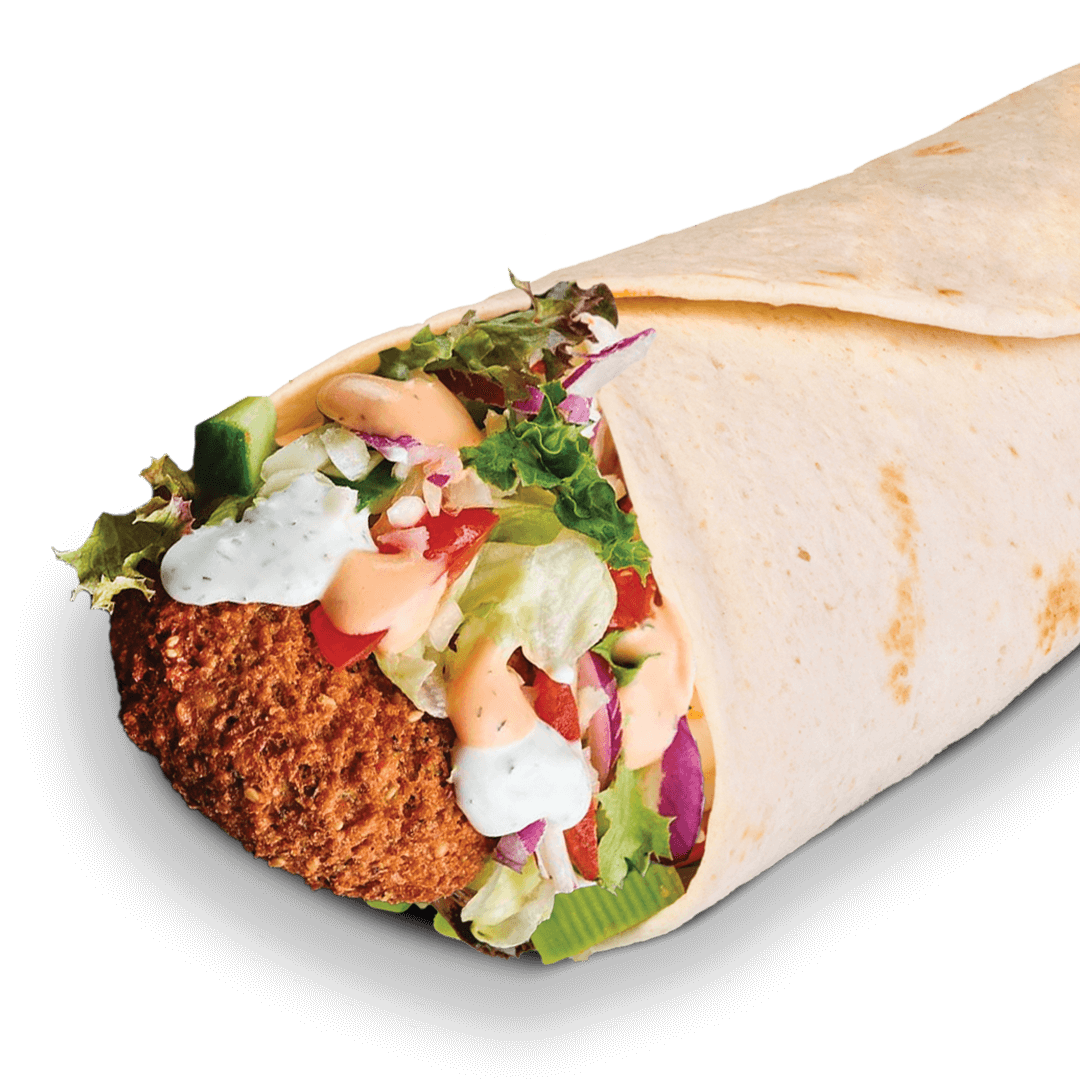 Pain pita falafel