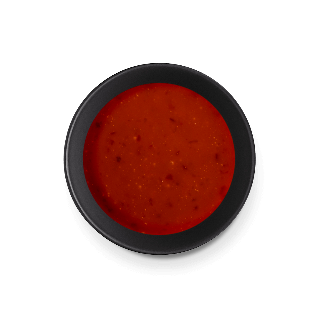 Sauce maison rouge pimentée